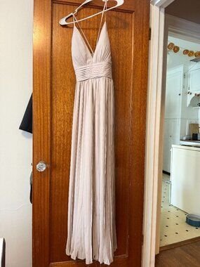 Beige Formal Gown